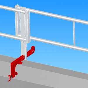 RSS motviktsräcke för platta tak