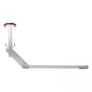 Aluminium stötta för takskyddsräcke