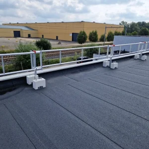 RSS Fallskyddräcken för platta tak (kompakt fot)